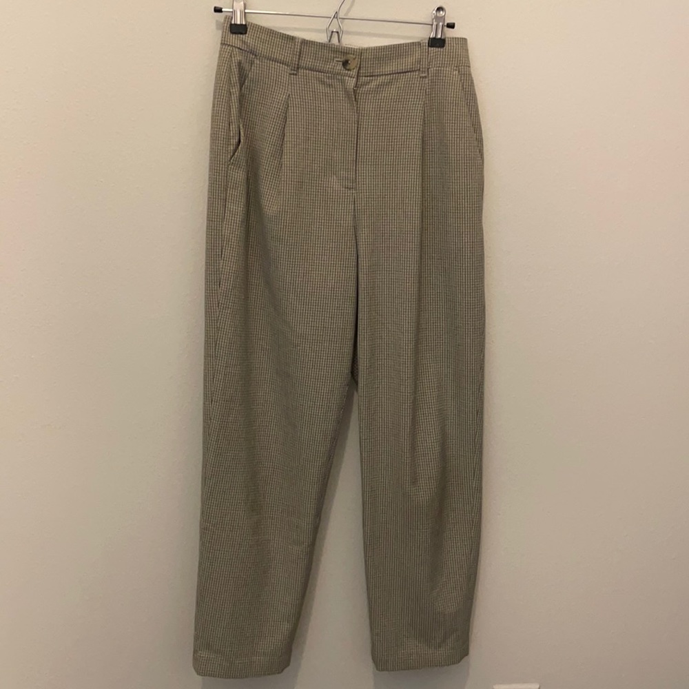 Plaid trousers